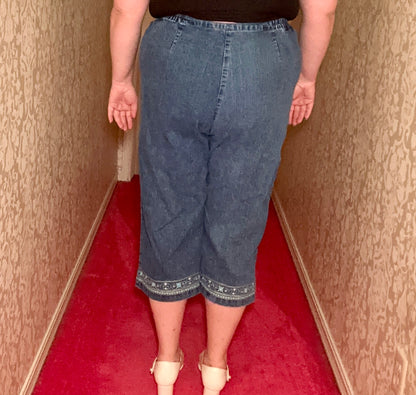 Blue Denim Capris (18)