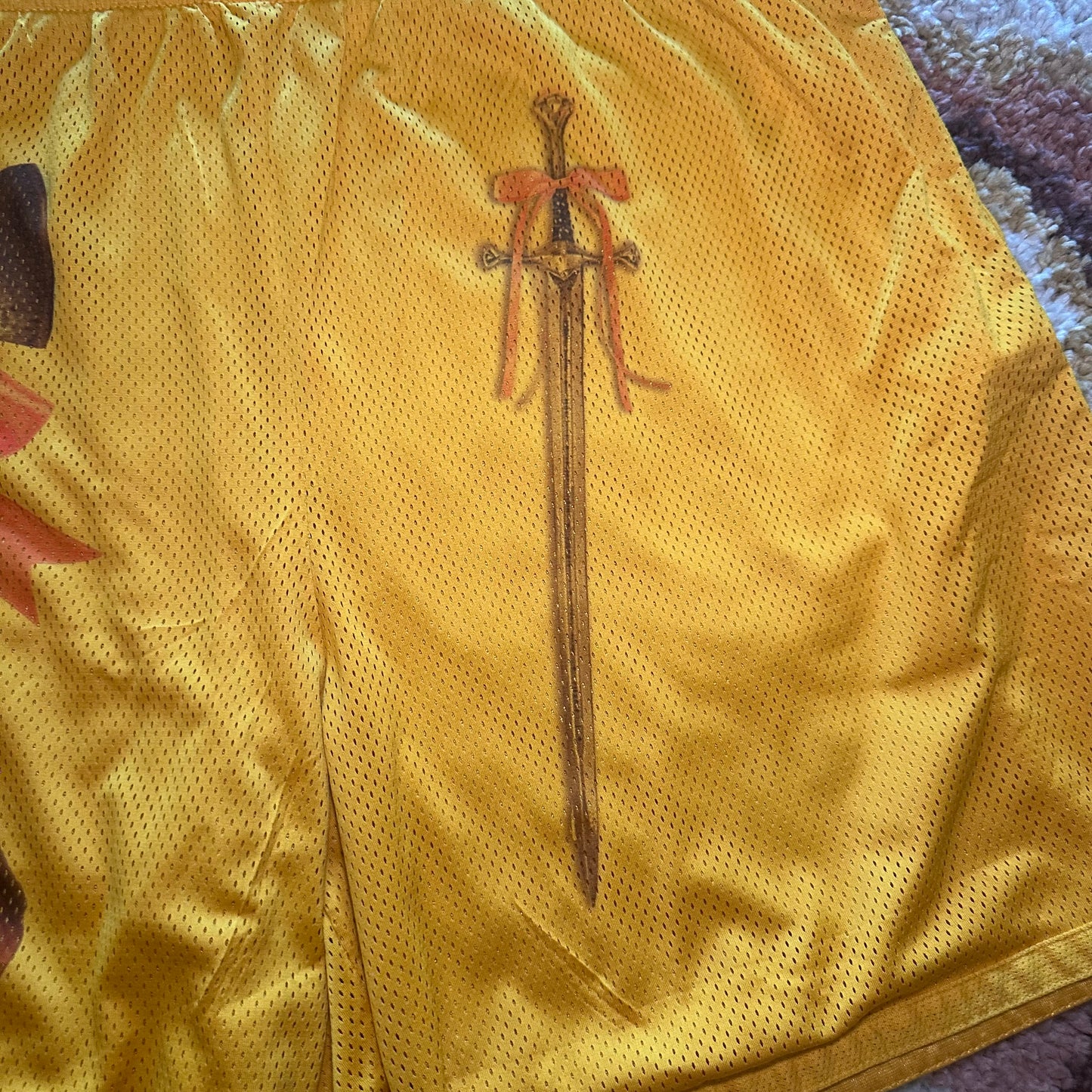 Hatchet and Sword Basketball Shorts (2X)
