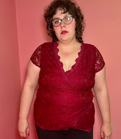 Scarlett Lace Top (XL)