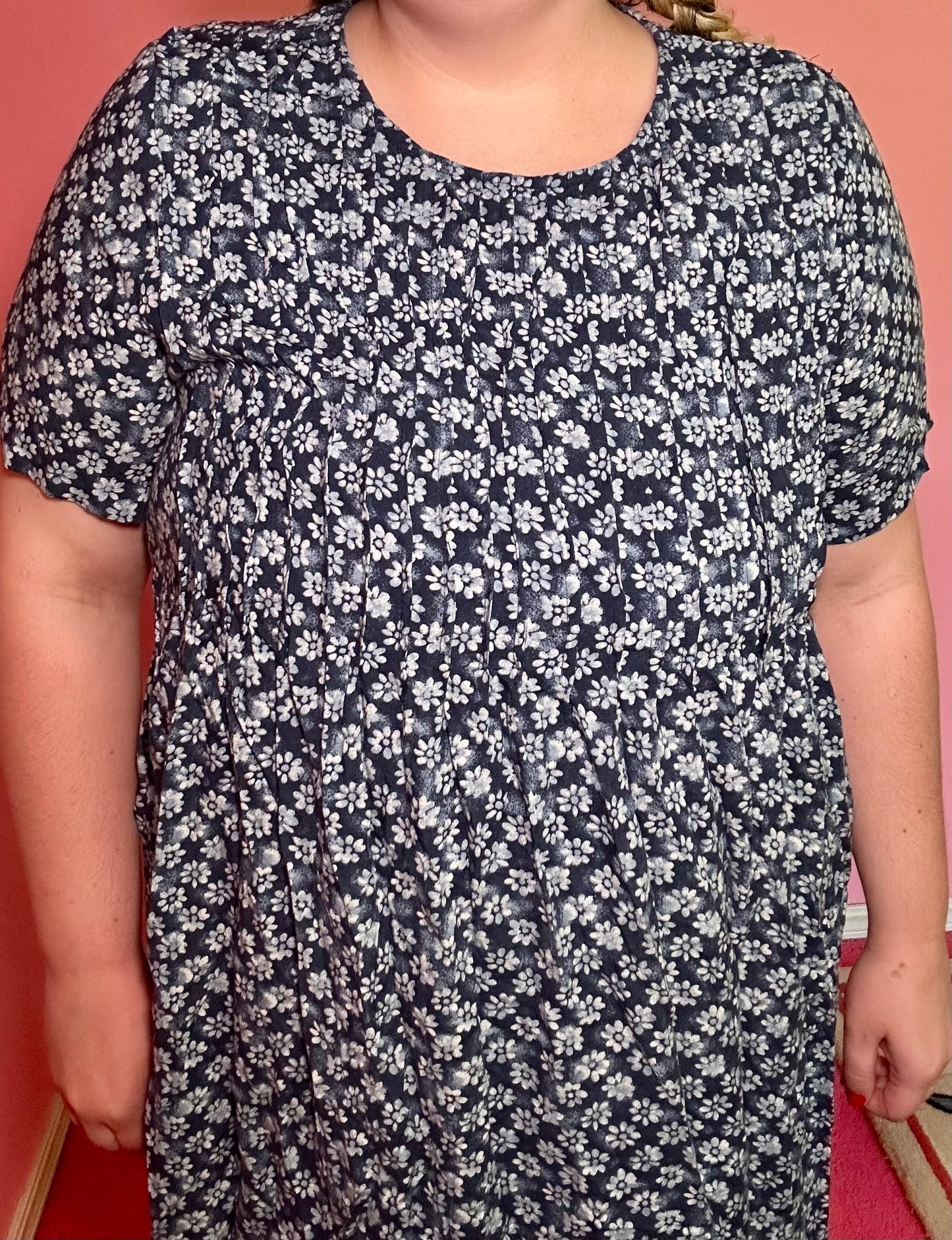 Blue Daisy Dress (16)