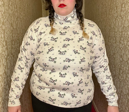 Snowmen Turtleneck Top (XL)