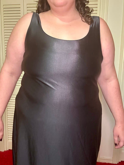Black Slip Lingerie Dress (XL)