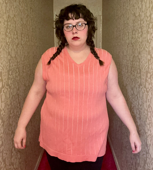 Coral Sweater Vest (XXL)
