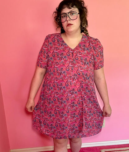 Pink Swirl Dress (18P)