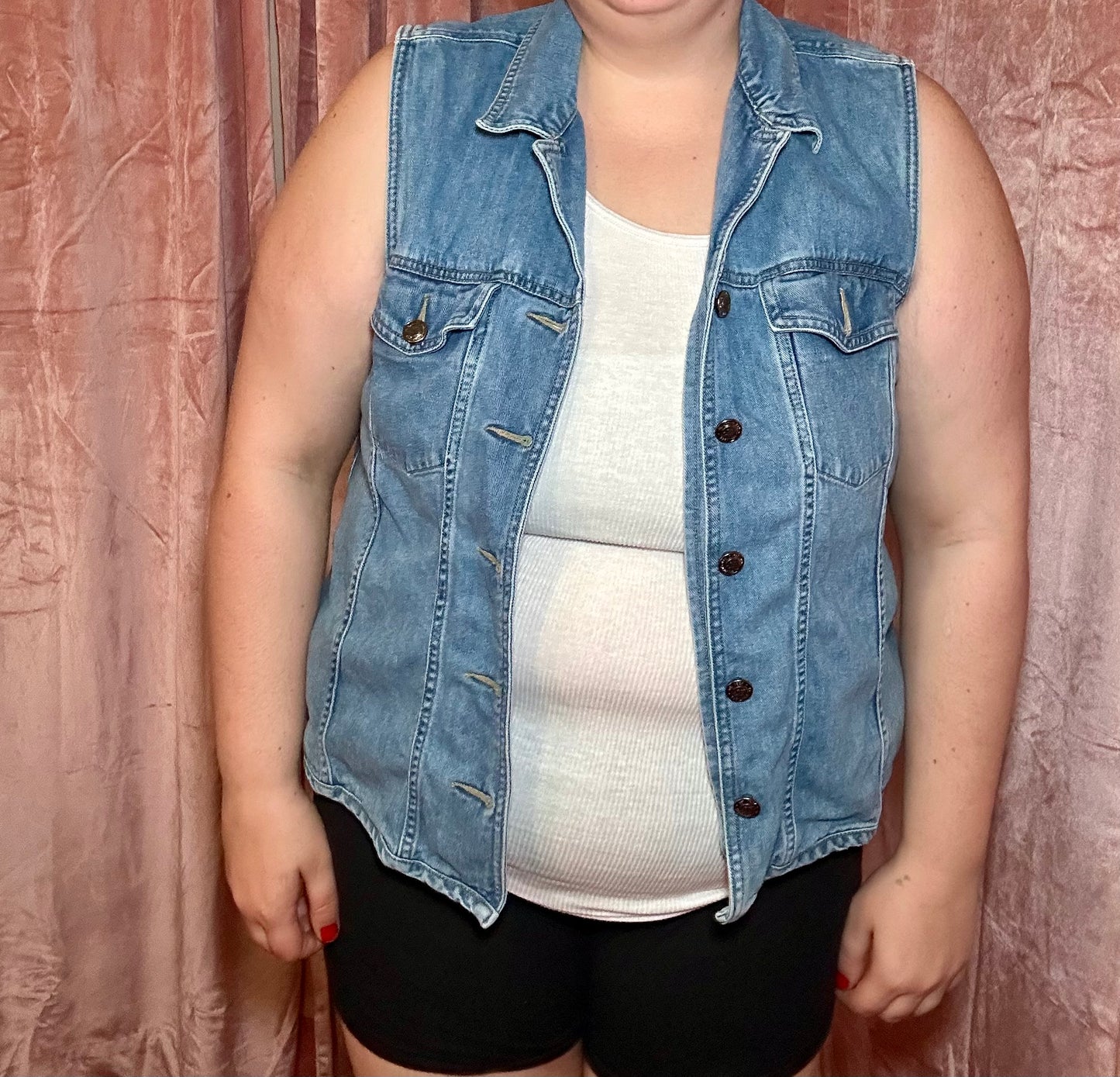 Denim Vest (18W)