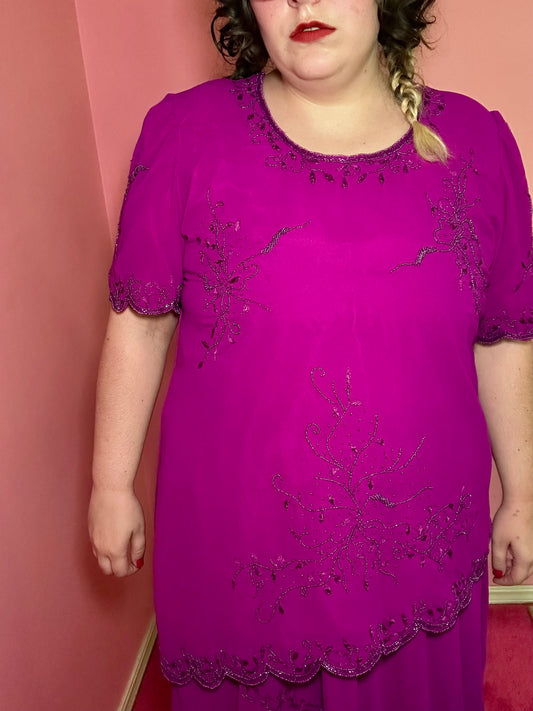 Purple Beaded Set (18/20)