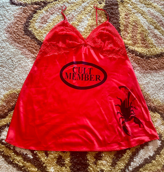 Red Scorpion X Cult Member Lingerie Top (XL)