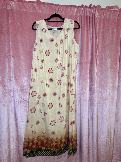 Spring Paisley Dress (1X)