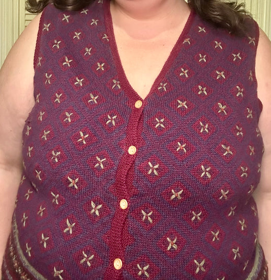 Maroon Sweater Vest (18/20)