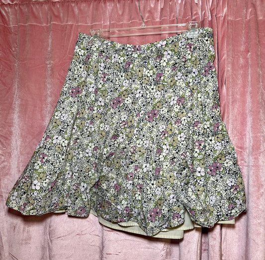 Lilac Floral Skirt (18)