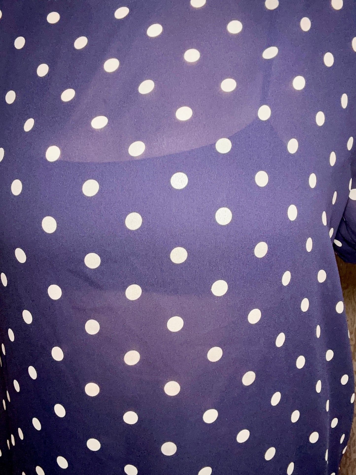 Navy Polka Dot Set (24W)