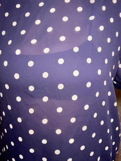 Navy Polka Dot Set (24W)