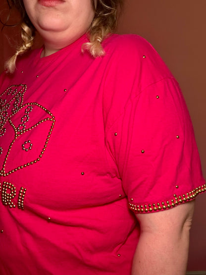 Studded Isle of Capri T-Shirt (XL)