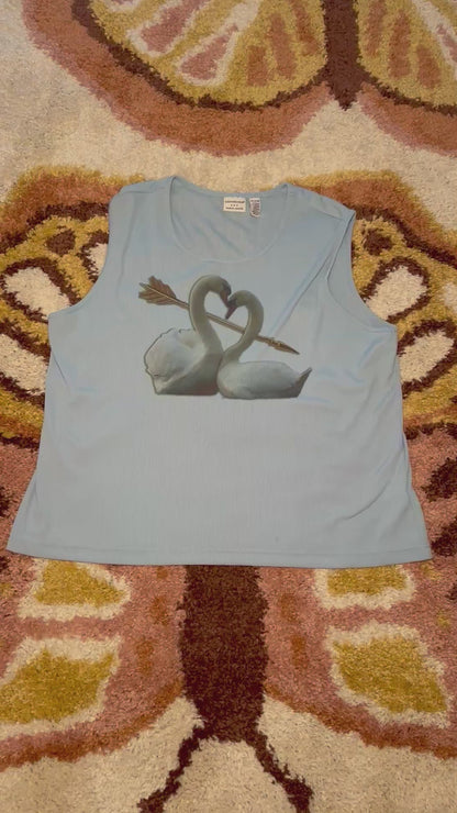 Blue Swan Heart Top (20W/22W)
