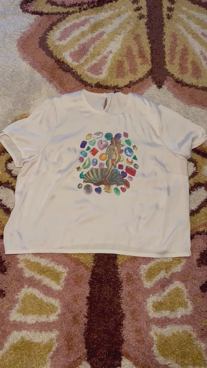 Rhinestone Venus Blouse (20W)