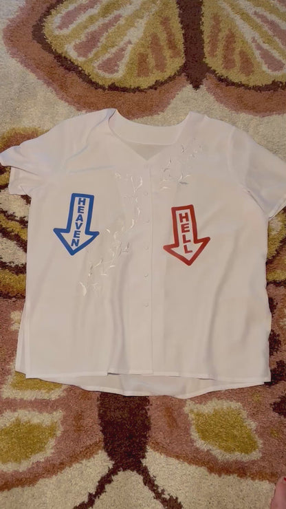 Heaven and Hell Blouse (3X)